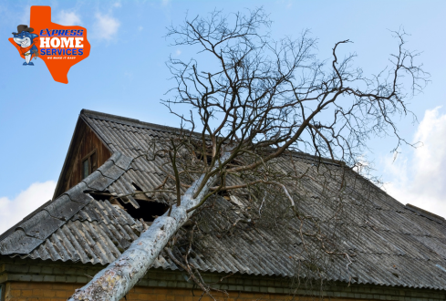 Roof Storm Damage Express Home Services Tx